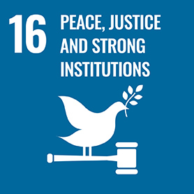 16. Peace, Justice, and Strong Institutions